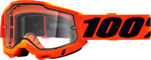Ochelari 100% Accuri Neon Orange Dual Pane Clear
