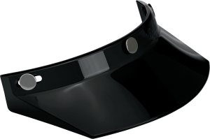 3-snap Moto Helmet Visor Black ONE SIZE, 3, nordicamoto.ro
