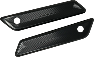 Saddlebag Latch Covers Black