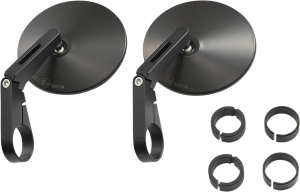 Oglinză pentru capătul ghidonului, negru, 2, nordicamoto.ro