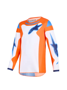 Tricou Copii Alpinestars Fluid Grid White