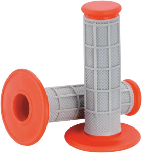 MOOSE RACING Qualifier Grips Gray, Red 