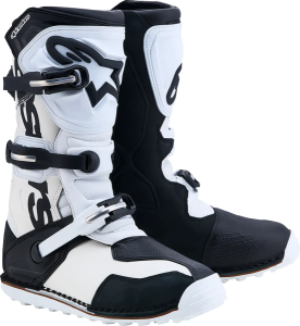 Cizme Alpinestars Tech-T Alb/Negru, nordicamoto.ro