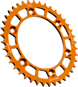 Racelite Aluminum Rear Sprocket Orange