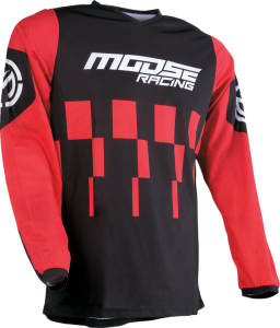 Tricou Moose Racing Qualifier Black/Red