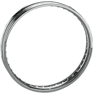 Chrome 40-spoke Custom Rim Silver