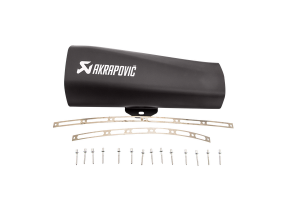 Muffler Sleeve Kit Matte Black