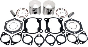 Piston Kit With Gaskets For Snowmobile