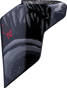 ICON Ultraflite Helmet Side Plates Black 