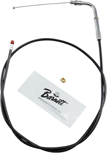 Black Vinyl Throttle/idle Cable Black Standard, 1, nordicamoto.ro