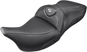 Heated Roadsofa Carbon Fiber Seat Black
