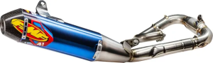 Factory 4.1 Rct Exhaust System Blue, Anodized 