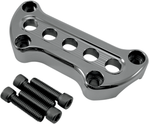 Upper Handlebar Clamp Silver, 1, nordicamoto.ro