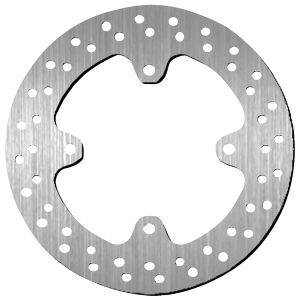 Brake Rotor Round Silver, 1, nordicamoto.ro