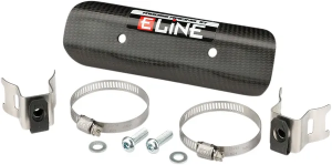 MOOSE RACING Gen 2 Universal Heat Shield Black, 1, nordicamoto.ro