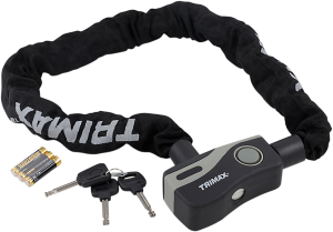 Alarm Chain Lock Black, 1, nordicamoto.ro