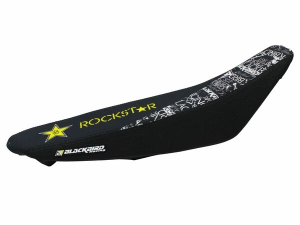 Rockstar Seat Cover Black, 3, nordicamoto.ro