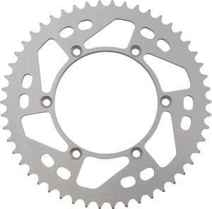 MOOSE RACING Rear Aluminum Sprocket Silver, 4, nordicamoto.ro