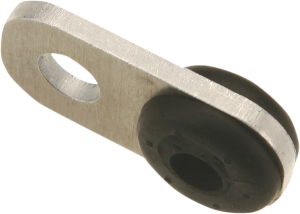Brake Line Holder Black, Silver