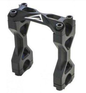 Skinz ChromeAlloy Riser Blocks 2" Pink, 1, nordicamoto.ro