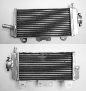 RADIATOR PSIHIC YAMAHA YZF 450 '07-09, WRF 450 '07-11 Dreapta Ranforsat, cu capacitate marita , cu Buson