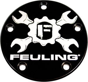 Gear Cross Logo Points Cover Black, Silver, 1, nordicamoto.ro