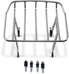 Big Ass® Detachable Solo Luggage Rack Silver, 2, nordicamoto.ro