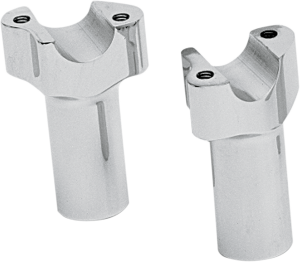 Buffalo Billet Aluminum Handlebar Riser Silver, 1, nordicamoto.ro