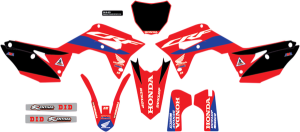 Complete Graphics Kit Red 