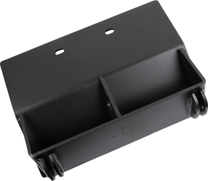 Plow Mount Plate For Rm5 Rapid Mount Plow System Matte Black, Powder-coated 