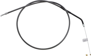 Karbonfibr Braided Throttle/idle Cable Black