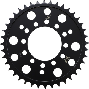 Lightweight Steel Sprocket Black, Zinc, 2, nordicamoto.ro
