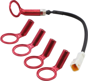 Temperature Sensor Cylinder Head 14mm With Waterproof Jst Connector Black, Red, White, 1, nordicamoto.ro