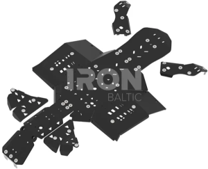 Scut Iron Baltic pentru Can-Am Outlander G2 MAX 650/850/1000 și Outlander X MR 1000 2019–2024 – poliamida, 2, nordicamoto.ro