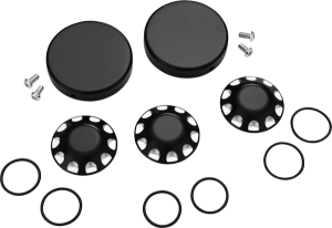 Axle Caps Black