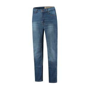 Jeans Moto Rusty Stitches Logan Denim Blue