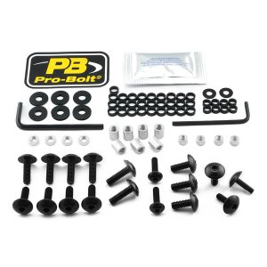 Fairing Bolt Kit For Suzuki Black