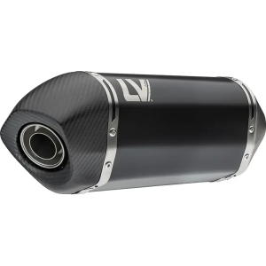 Tobă de eșapament LeoVince LV-14 Black Edition Slip-On pentru VOGE 900 DSX, nordicamoto.ro