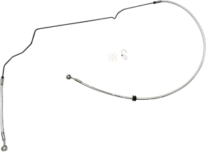 Braided Front Brake Line Chrome, Sterling Chromite® Ii Standard, 1, nordicamoto.ro