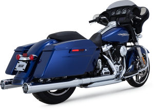 Monster Round Slip-on Muffler Chrome 