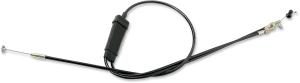 Black Vinyl Throttle Cable Black
