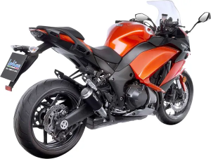 Tobă de eșapament LeoVince LV-10 Black Edition Slip-On pentru Kawasaki Z1000 (2010-2020), 3, nordicamoto.ro