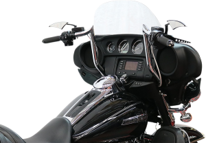 Pre-wired Monkey Bar Handlebar Silver