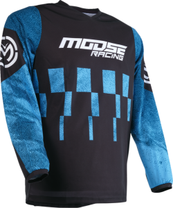 Tricou Moose Racing Qualifier Black/Blue