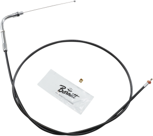 Black Vinyl Throttle/idle Cable Black