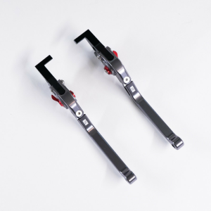 SET MANETE FRÂNĂ / AMBREIAJ CFMOTO – ALUMINIU, GRI, 9, nordicamoto.ro