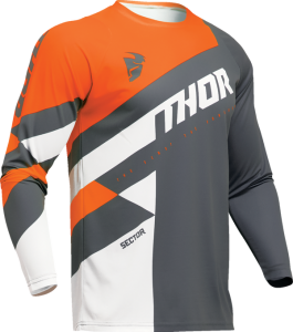 Tricou Copii Thor Sector Checker Gray/Orange