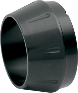 End Cap Black, Powder-coated