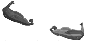 PROTECȚII MÂINI ATV CFMOTO (HANDGUARD) – NEGRU, 4, nordicamoto.ro