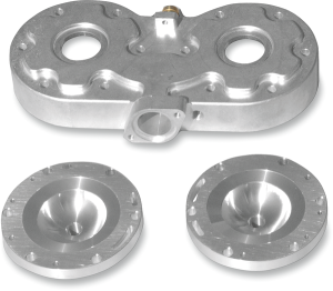 Power Dome Billet Heads Silver